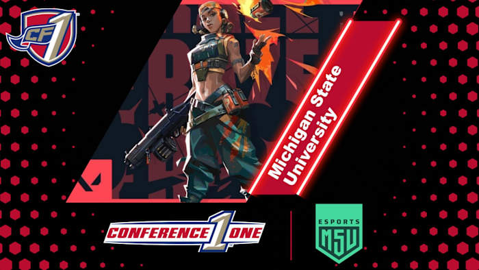 Michigan State U CF1 Announcement Card